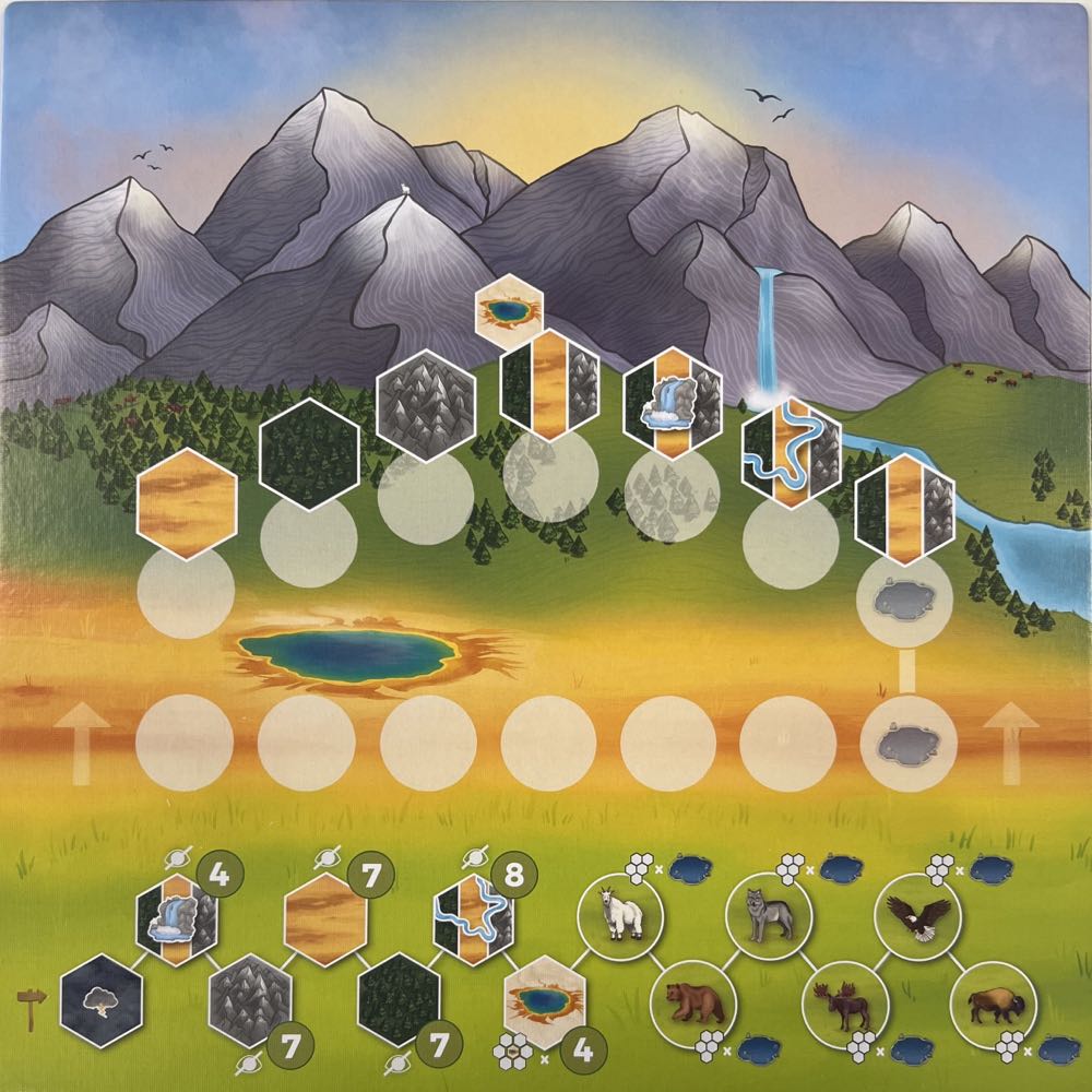 Caldera Park  (1-4) board game collectible [Barcode 4250231734588] - Main Image 3