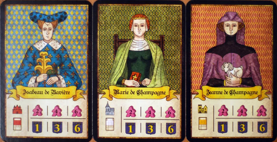 Troyes: The Ladies of Troyes  (2-4) board game collectible [Barcode 3558380094111] - Main Image 3