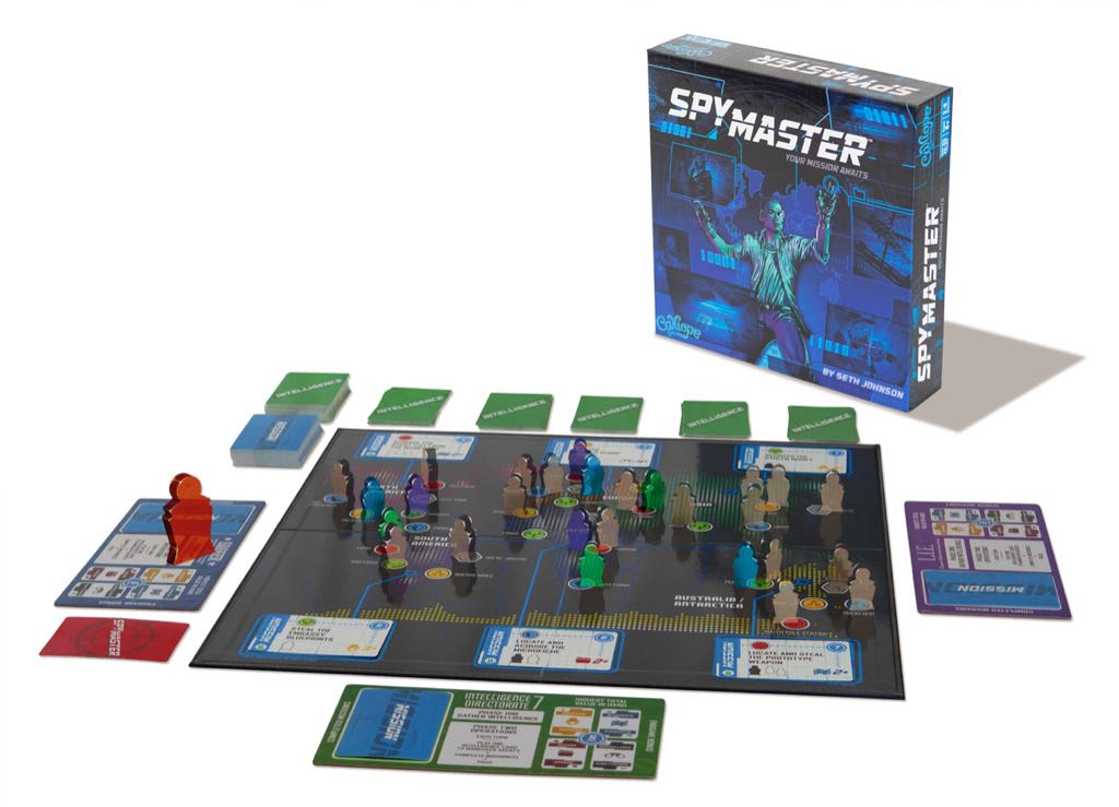 Spy Master  (2-6) board game collectible [Barcode 845866001378] - Main Image 2