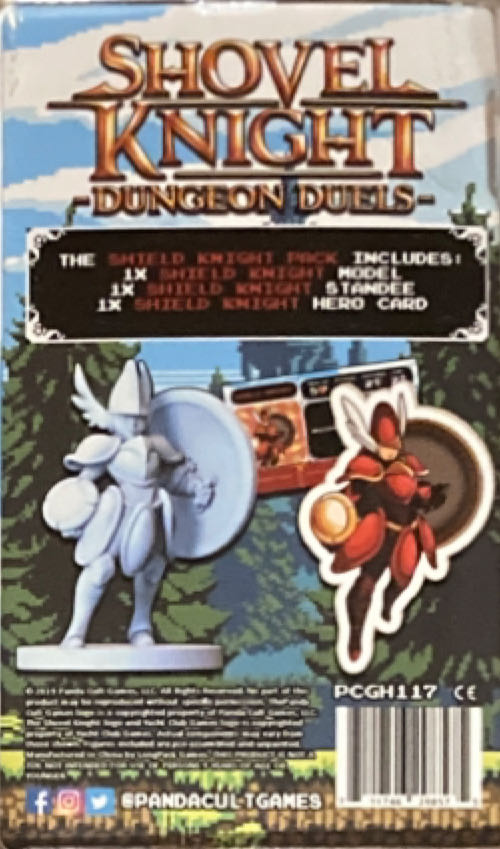 Shovel Knight: Dungeon Duels - Shield Knight Pack  (1-4) board game collectible [Barcode 711746298575] - Main Image 2