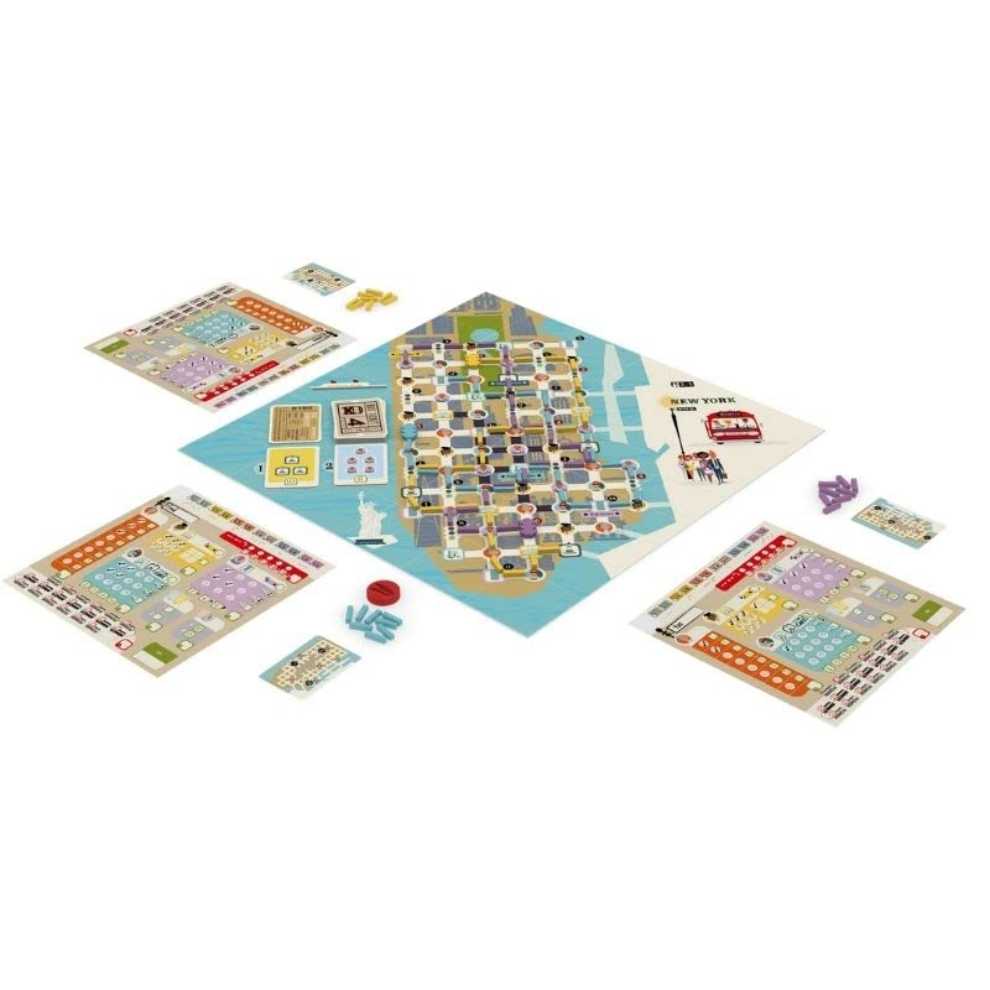 Get On Board: New York & London  (2-5) board game collectible [Barcode 3760175518270] - Main Image 3
