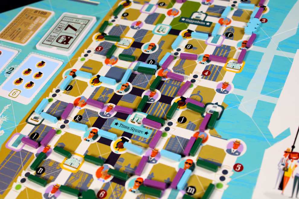 Get On Board: New York & London  (2-5) board game collectible [Barcode 3760175518270] - Main Image 4