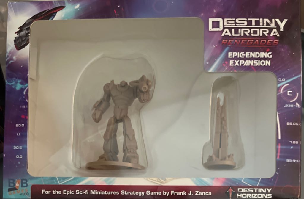 Destiny Aurora: Renegades: Epic Ending Expansion  board game collectible - Main Image 1