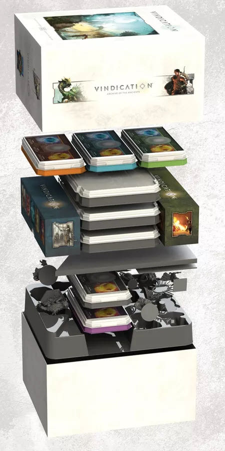 Vindication: Archive of the Ancients  (2-5) board game collectible [Barcode 850008419454] - Main Image 3