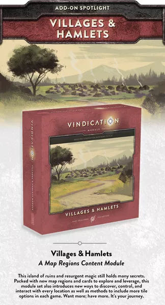 Vindication: Villages & Hamlets  (2-5) board game collectible [Barcode 850008419300] - Main Image 2