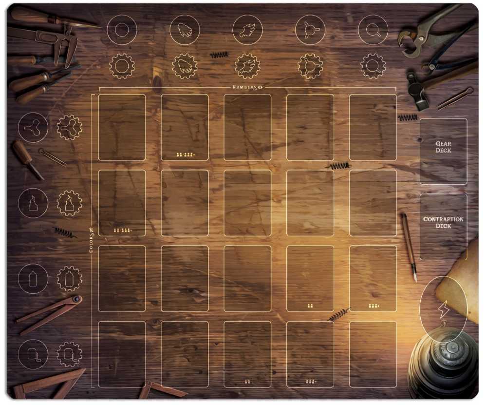 Gearworks Playmat  (1-4) board game collectible [Barcode 602573655566] - Main Image 2