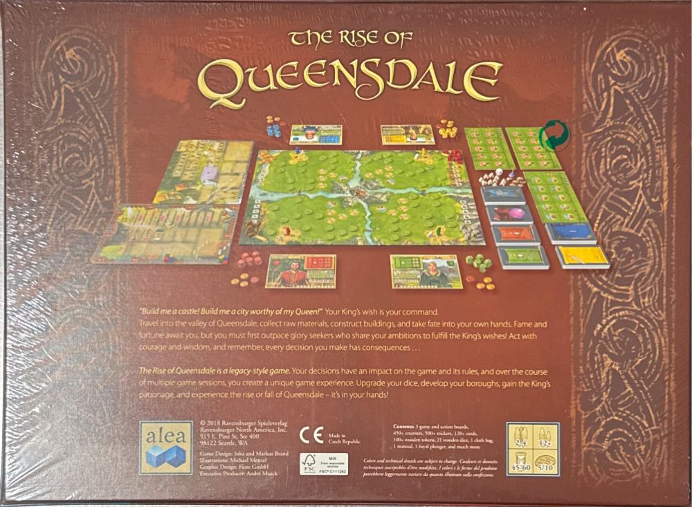 Rise Of Queensdale  (2-4) board game collectible [Barcode 4005556824120] - Main Image 3