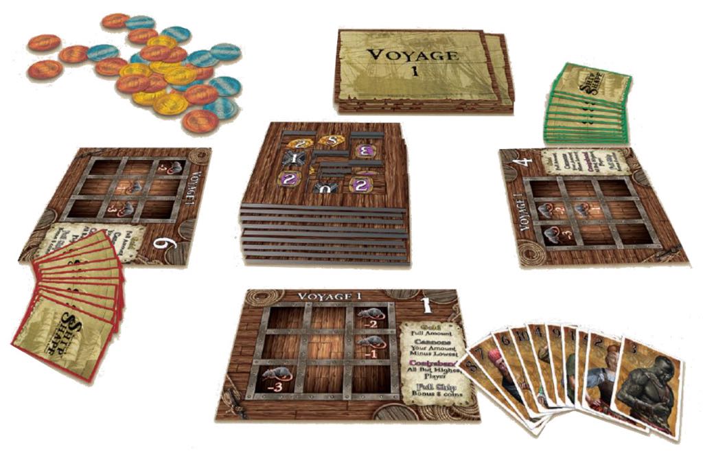 Ship Shape  (2-6) board game collectible - Main Image 2