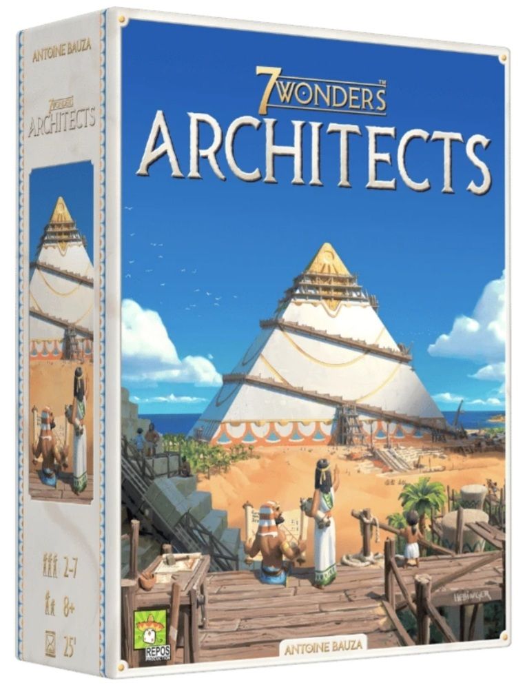 7 Wonders Architects  (2-7) board game collectible - Main Image 1