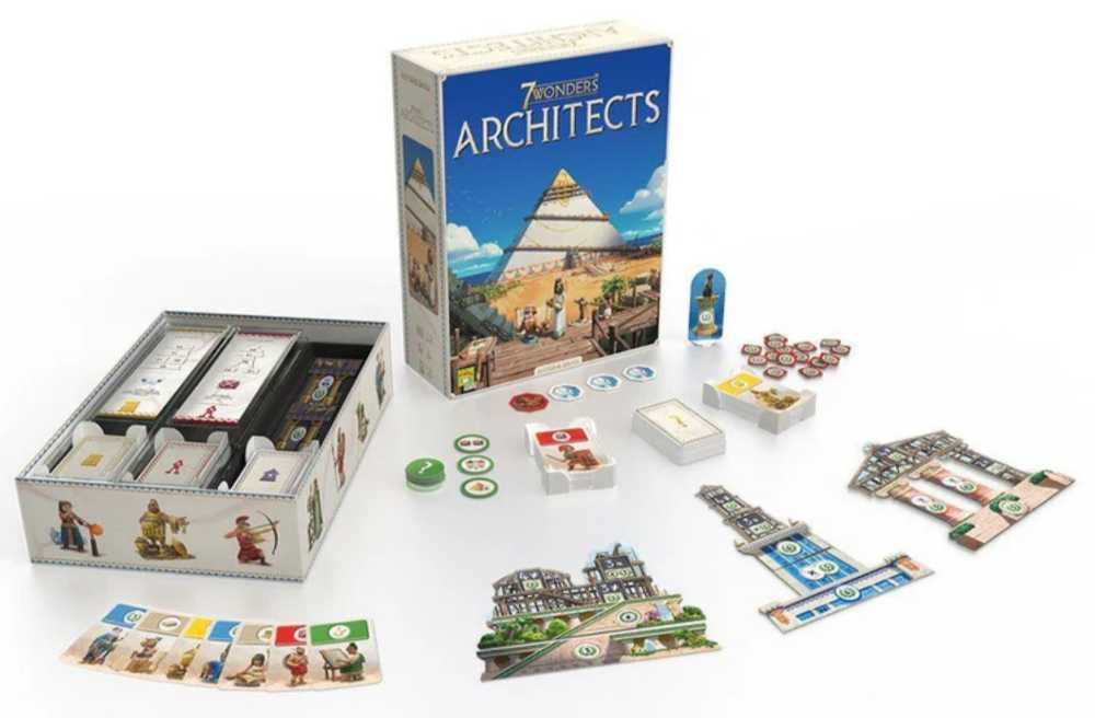 7 Wonders Architects  (2-7) board game collectible - Main Image 4