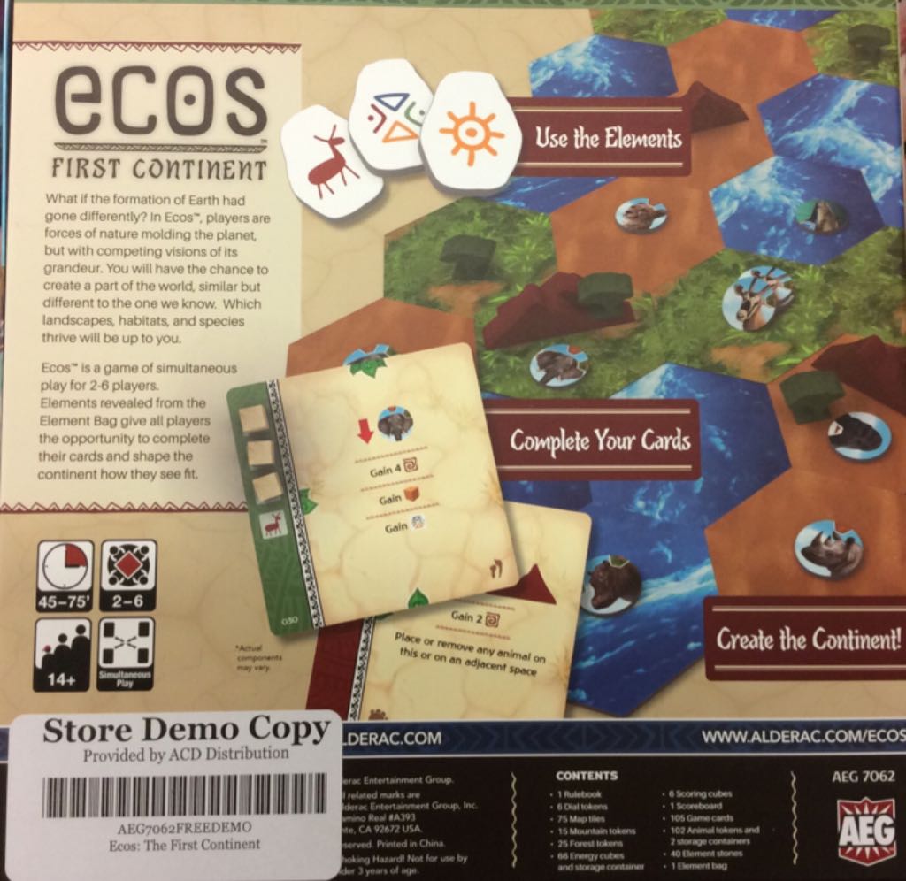 Ecos  (2-6) board game collectible - Main Image 2
