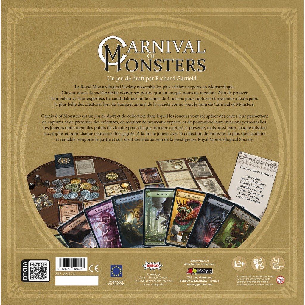Carnival of Monsters  (2-5) board game collectible - Main Image 2