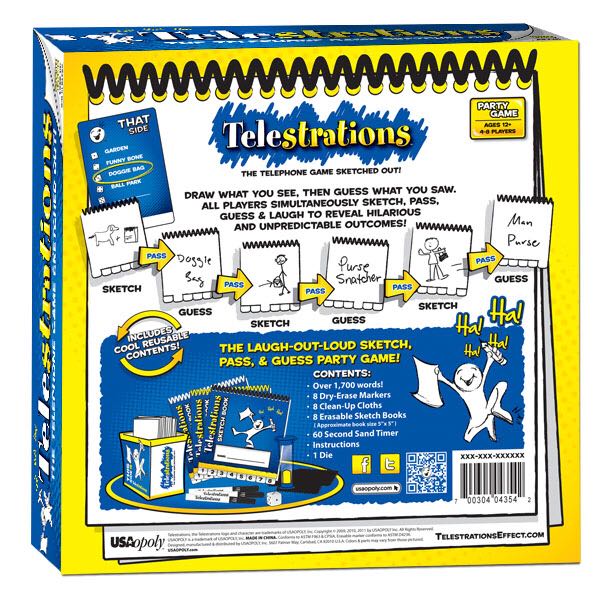 Telestrations  (4-8) board game collectible [Barcode 5020674964502] - Main Image 2
