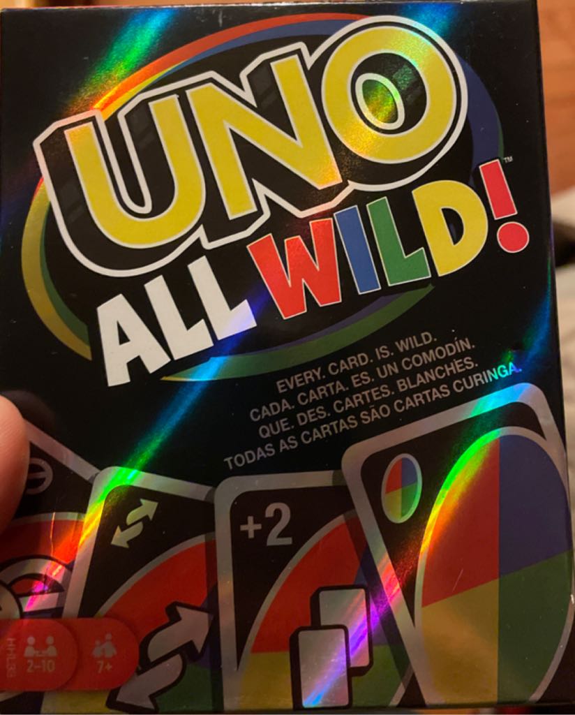 Uno All Wild  board game collectible - Main Image 1