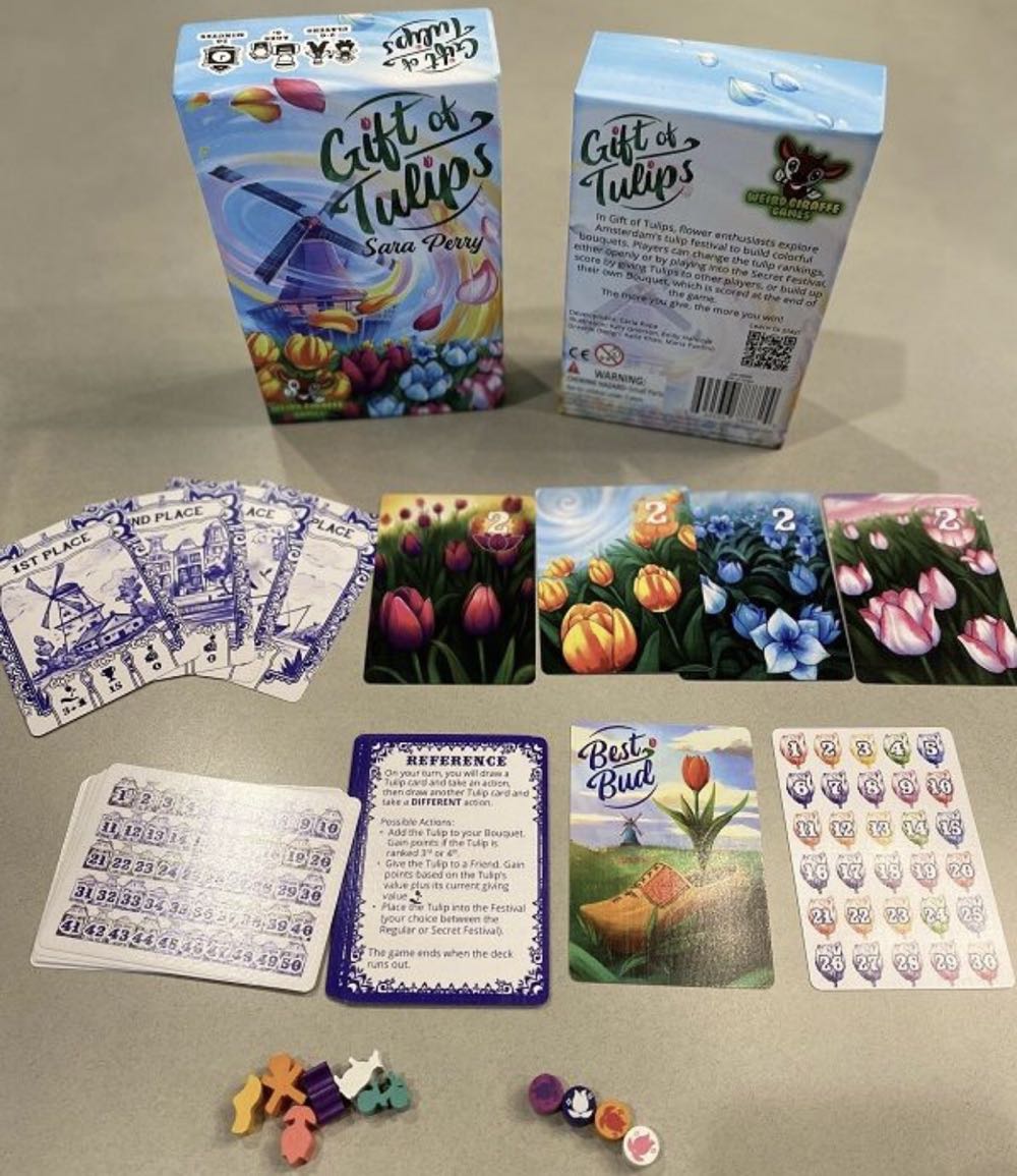 Gift Of Tulips  (2-6) board game collectible - Main Image 2