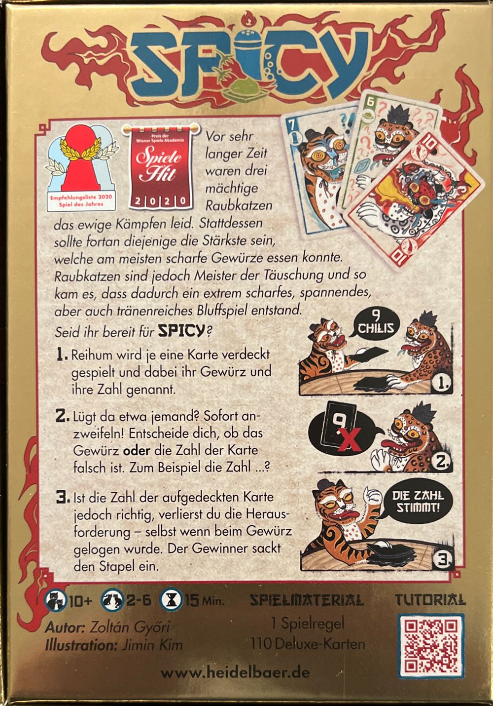 Spicy  (2-6) board game collectible [Barcode 4270000439971] - Main Image 2