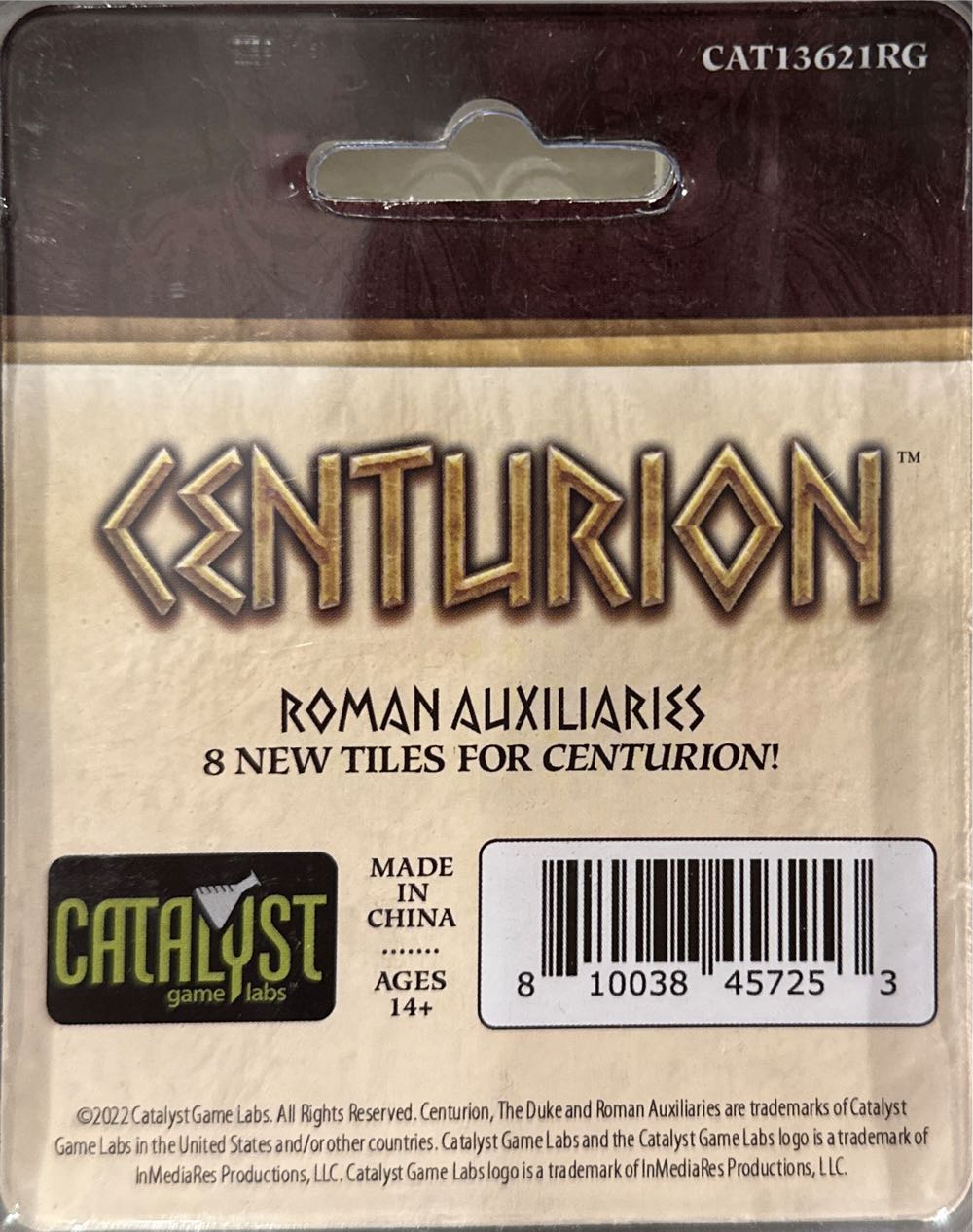 Centurion: Roman Auxiliaries  board game collectible [Barcode 810038457253] - Main Image 2
