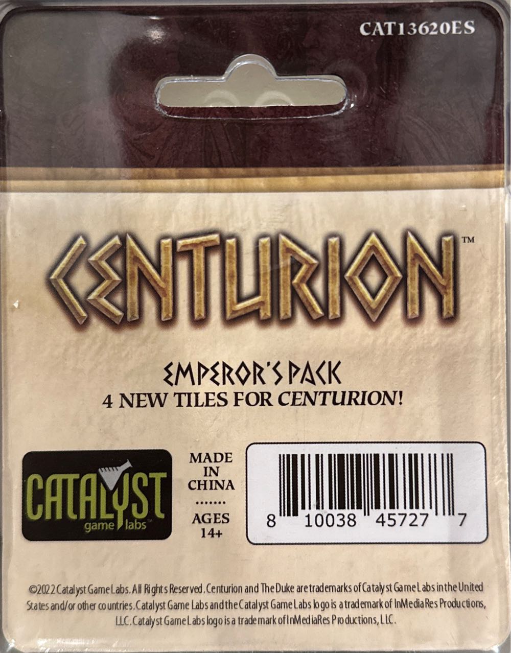Centurion: Emperor’s Pack  board game collectible [Barcode 810038457277] - Main Image 2