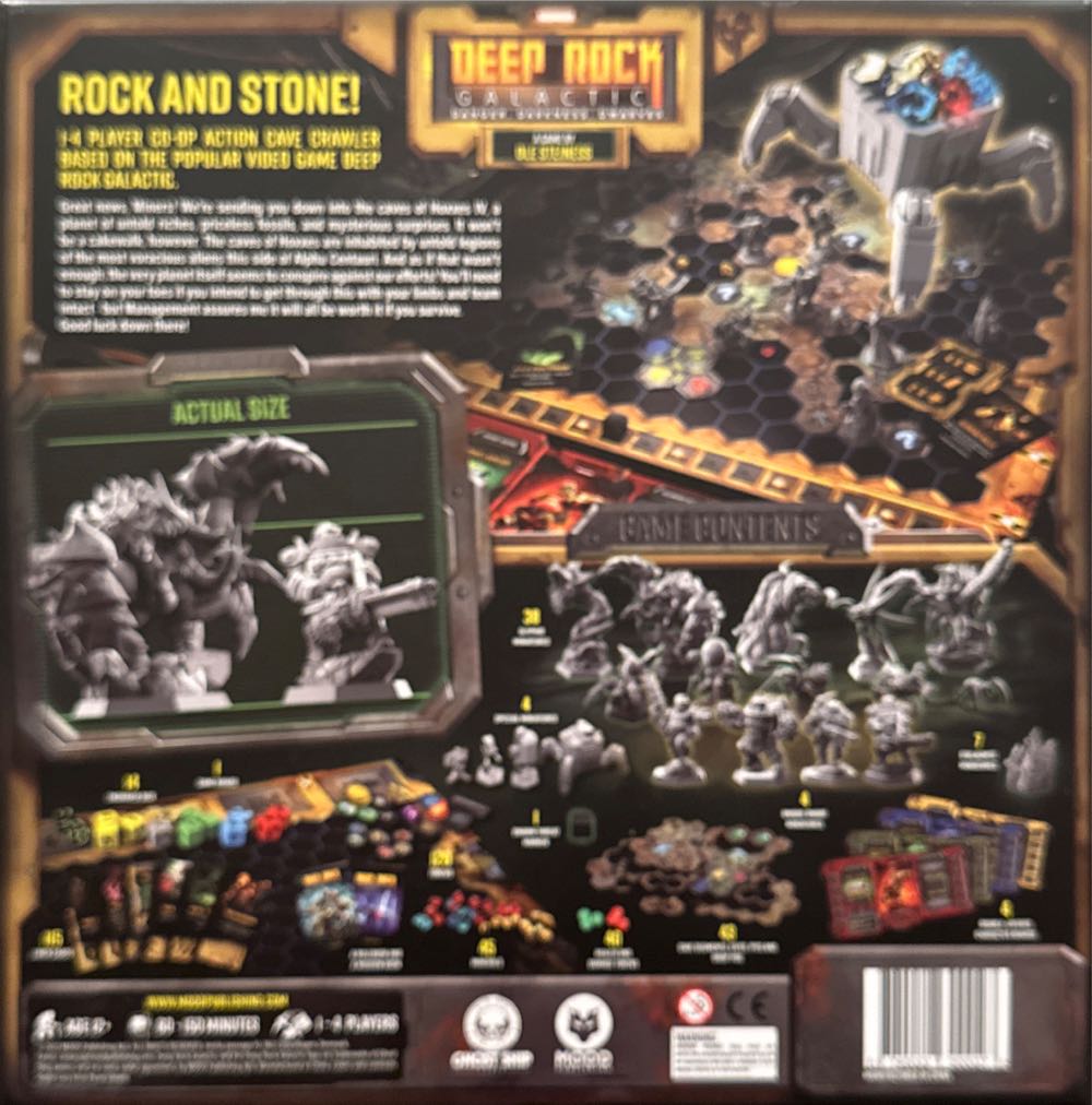 Deep Rock Galactic: The Board Game  (1-4) board game collectible [Barcode 5740022300027] - Main Image 2