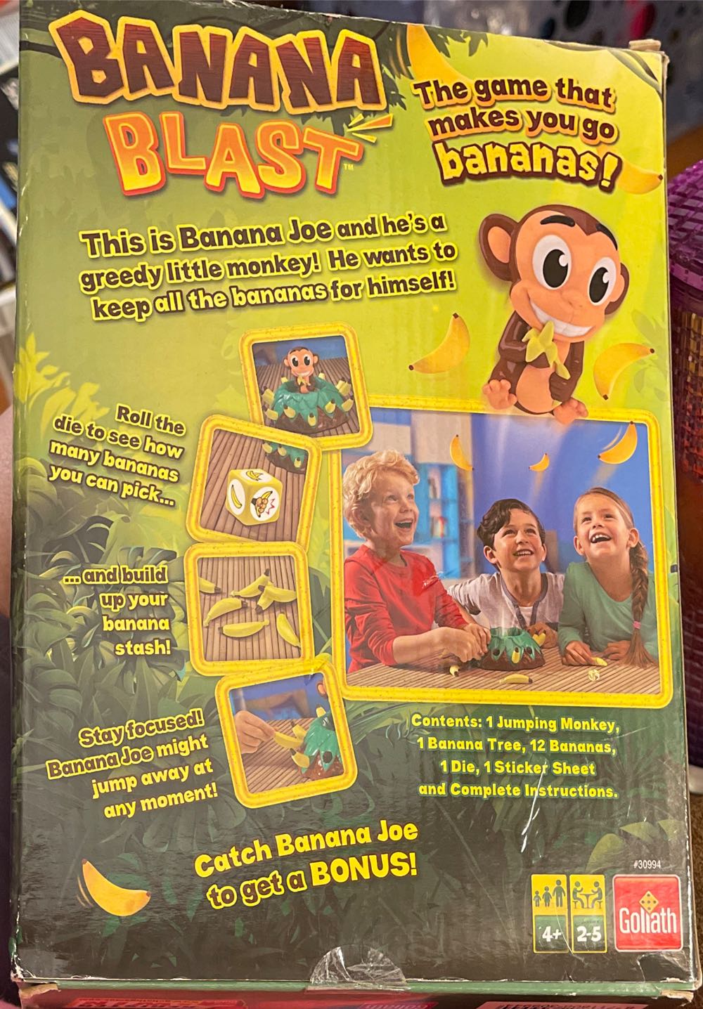 Banana Blast  (2-5) board game collectible [Barcode 8711808309944] - Main Image 2