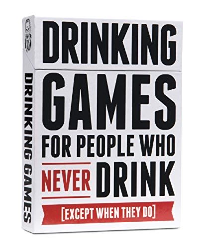 Drinking Games For People Who Never Drink 50 Drinking Games  board game collectible [Barcode 859575007040] - Main Image 1