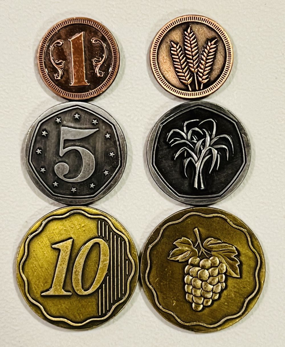 Distilled: Metal Game Coins  board game collectible [Barcode 793888109872] - Main Image 2