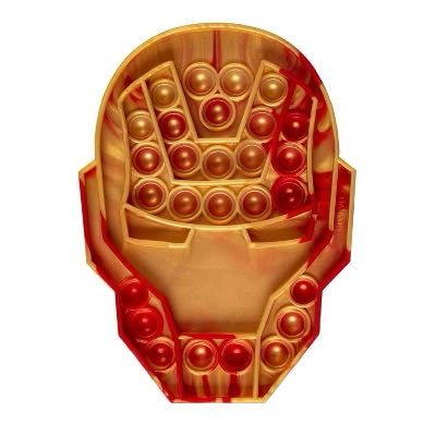 Pop It Iron Man Metallic Buffalo Games & Puzzles  (1-2) board game collectible [Barcode 079346002962] - Main Image 3