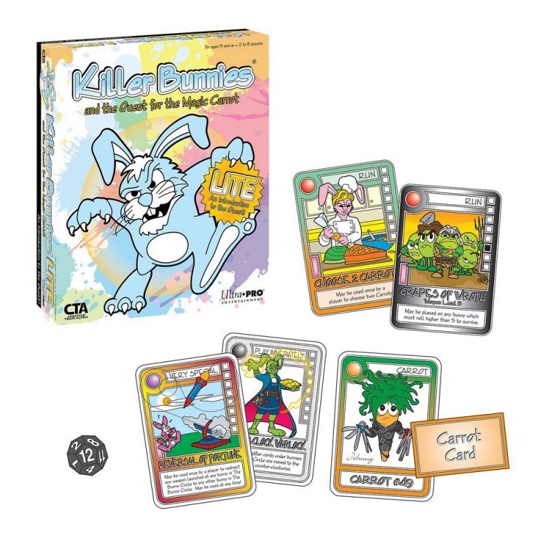 Killer Bunnies Lite  (2-8) board game collectible [Barcode 803004400001] - Main Image 2