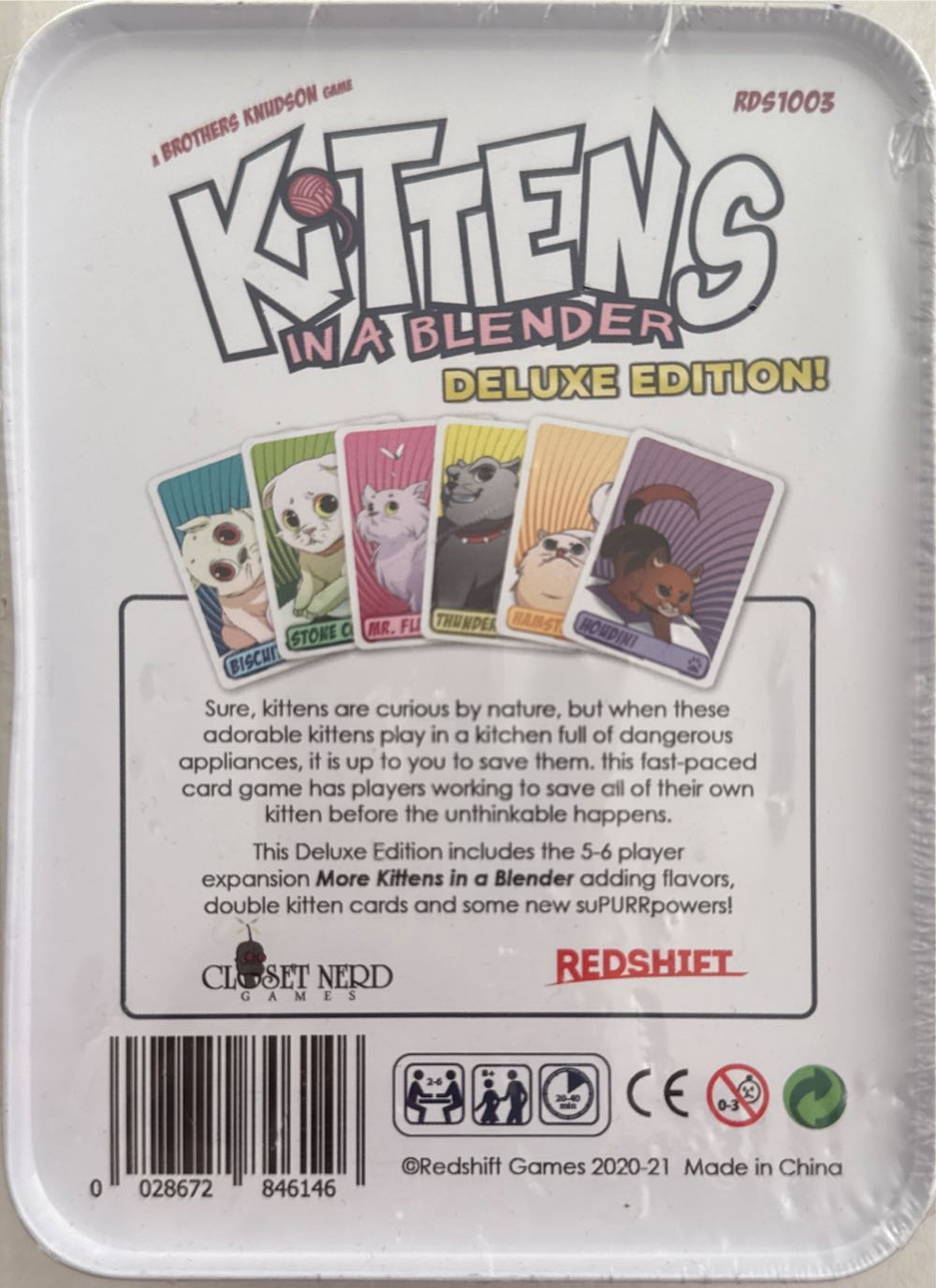Kittens In A Blender Deluxe  (2-6) board game collectible [Barcode 028672846146] - Main Image 3