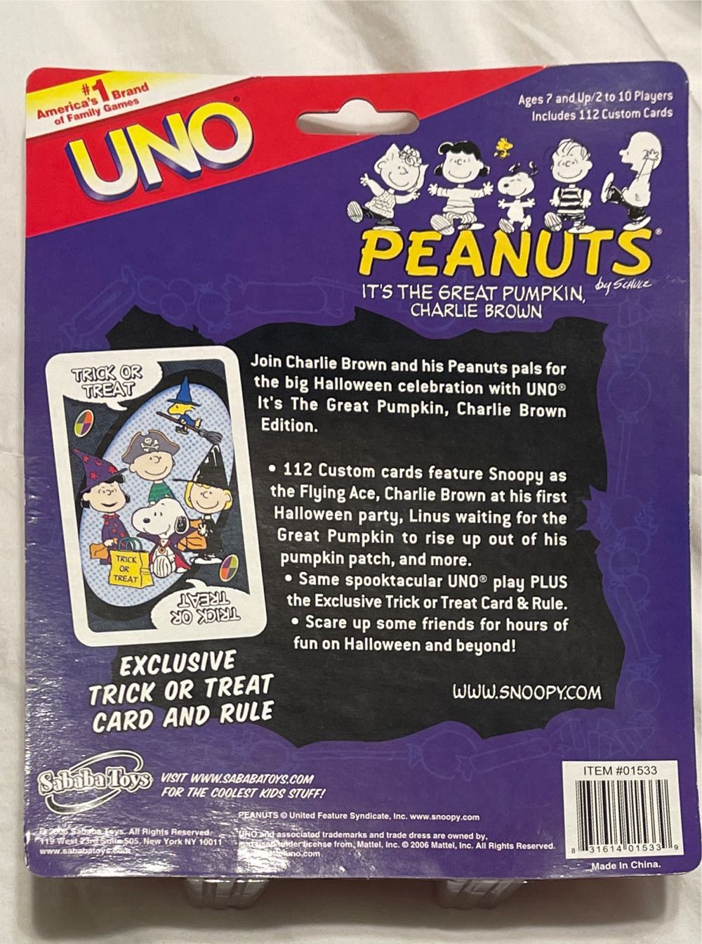 Peanuts Great Pumpkin Tin  board game collectible - Main Image 2