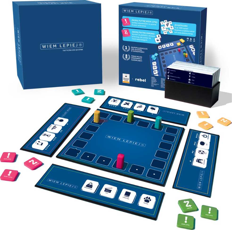Wiem Lepiej  (2+) board game collectible [Barcode 5704339004238] - Main Image 2