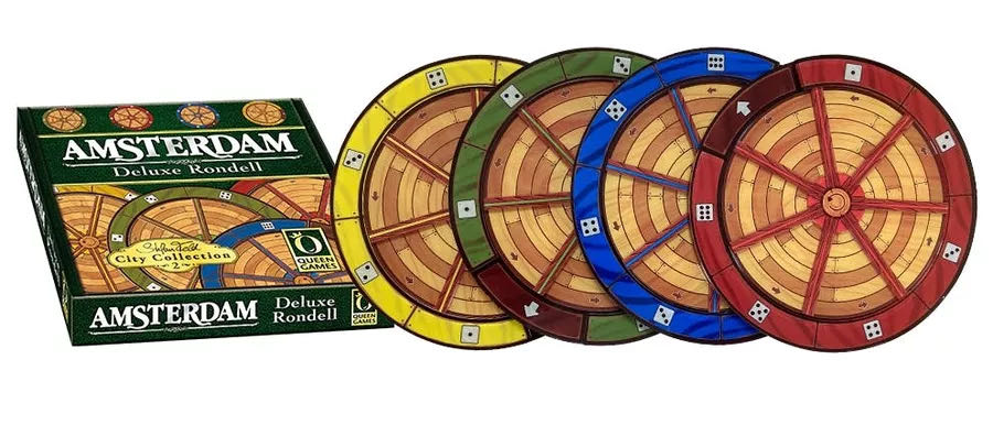 Stefan Feld City Collection 2: Amsterdam - Deluxe Rondell  (1-4) board game collectible [Barcode 4010350466797] - Main Image 3