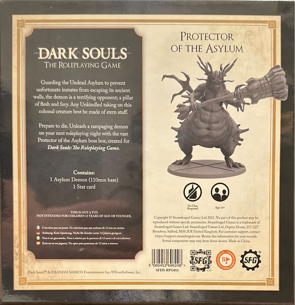 Dark Souls Rpg: Protector Of The Asylum  board game collectible [Barcode 5060453696248] - Main Image 2