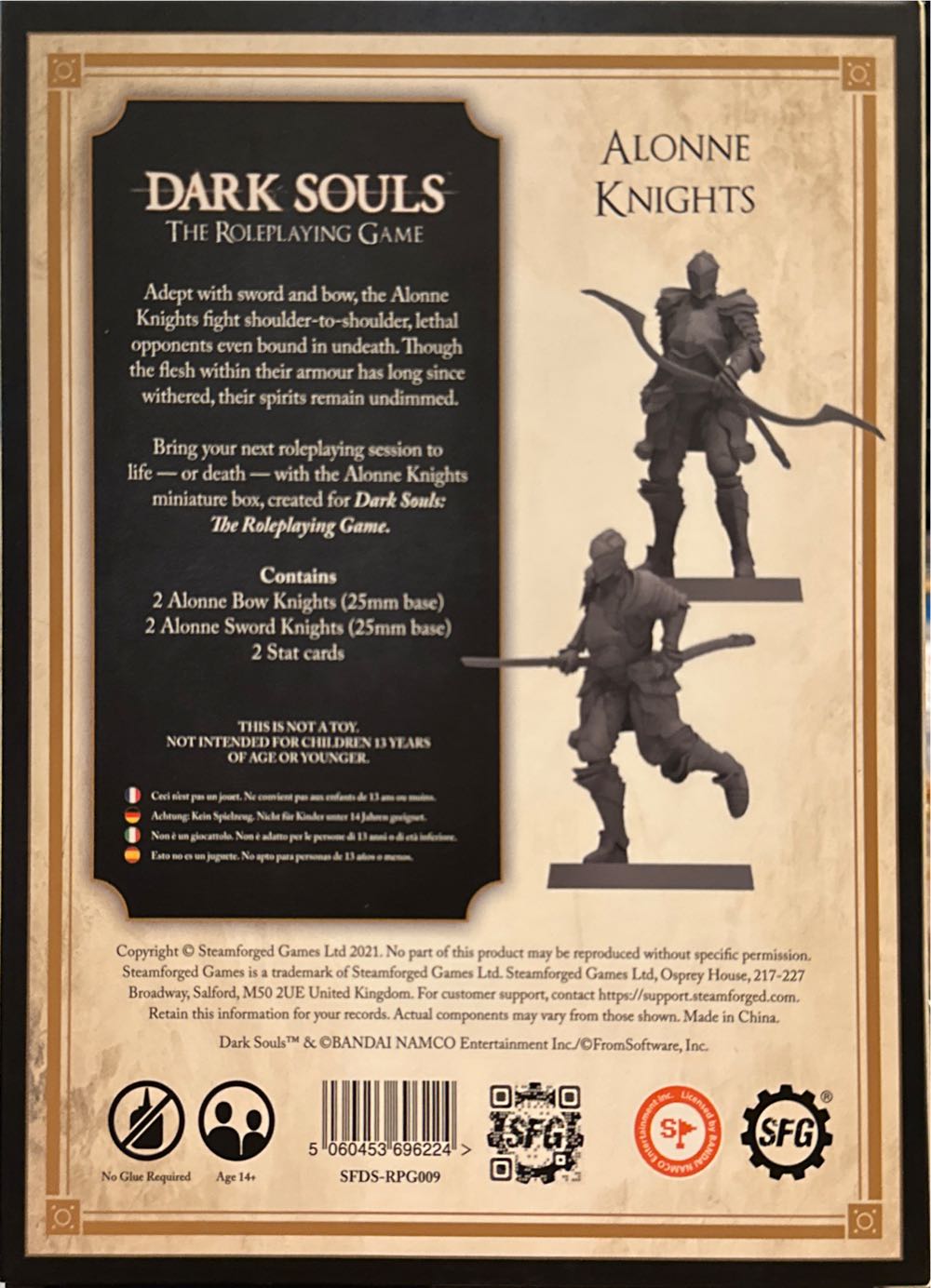 Dark Souls Rpg: Alonne Knights  board game collectible [Barcode 5060453696224] - Main Image 2