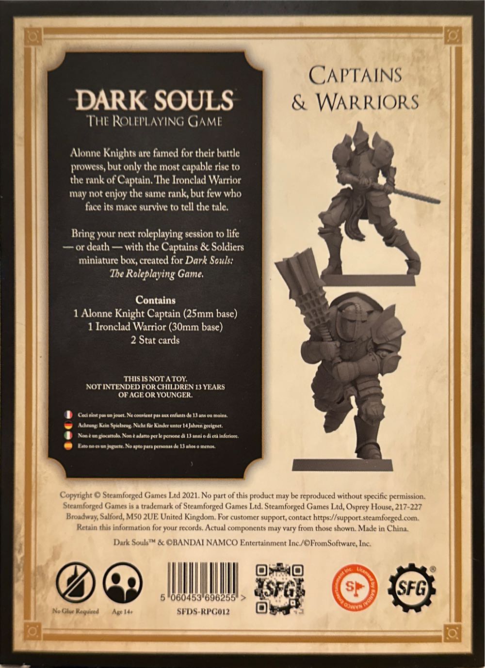 Dark Souls Rpg: Captains & Warriors  board game collectible [Barcode 5060453696255] - Main Image 2