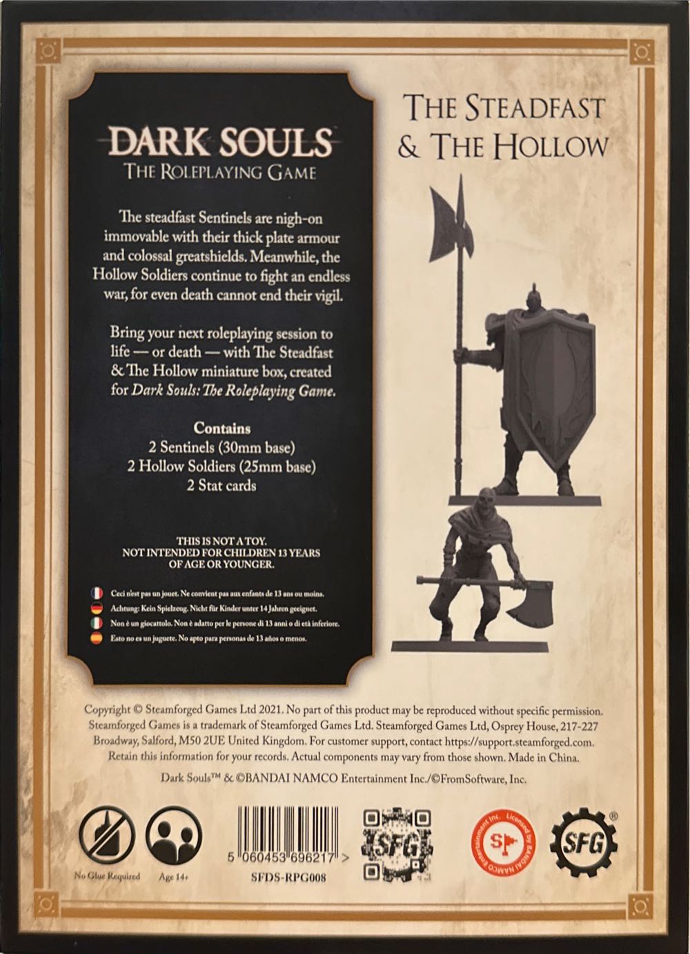 Dark Souls Rpg: The Steadfast & The Hollow  board game collectible [Barcode 5060453696217] - Main Image 2