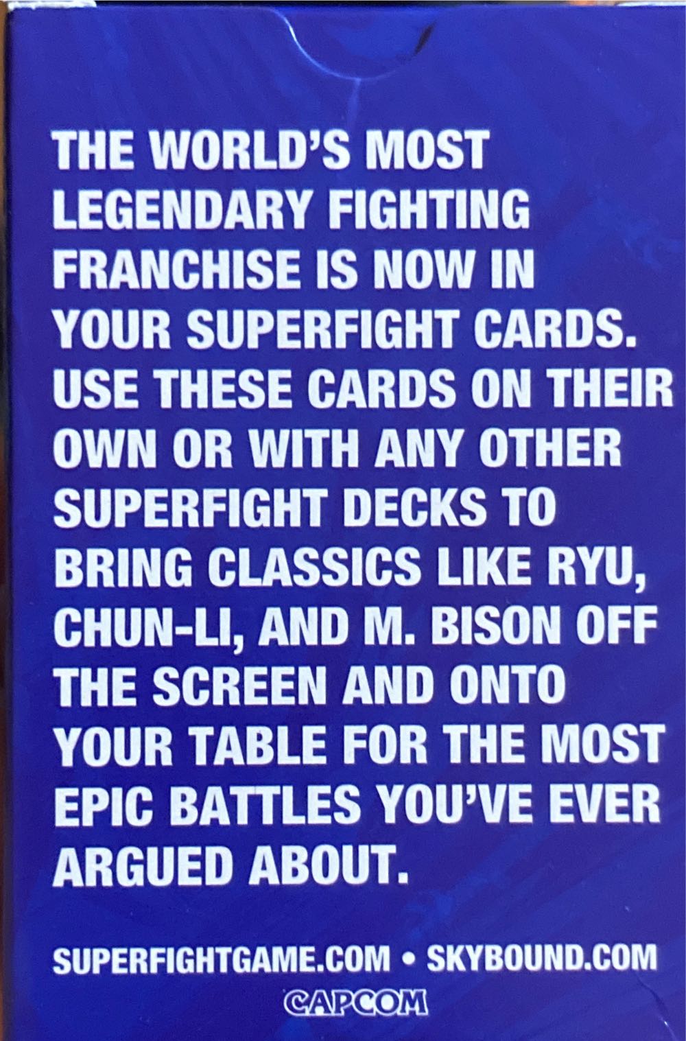 Superfight Street Fighter  board game collectible - Main Image 2