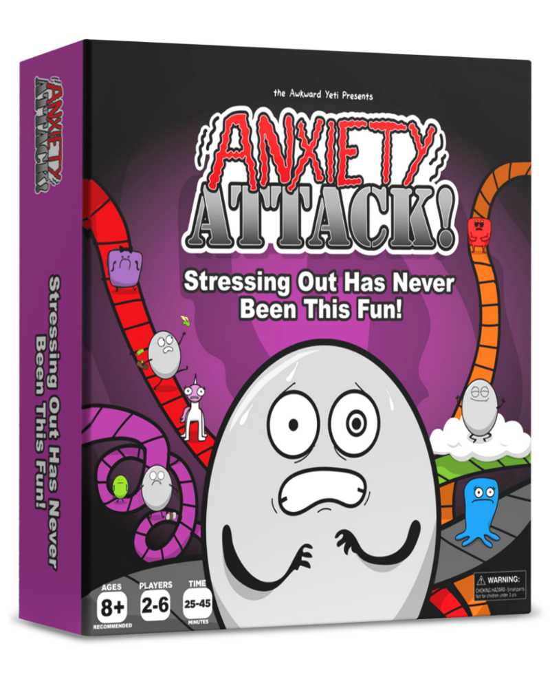 Anxiety Attack!  (2-6) board game collectible [Barcode 850008605093] - Main Image 2