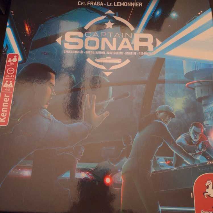 Captain Sonar  (4-8) board game collectible [Barcode 9256234778210] - Main Image 1