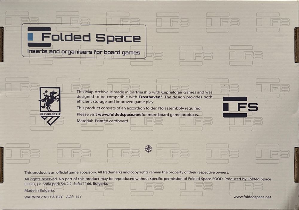 Frosthaven: Map Archive  (1-4) board game collectible [Barcode 3800501487471] - Main Image 2
