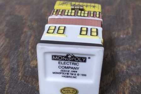 Monopoly Hinged Box Electric Company   board game collectible [Barcode 715429993429] - Main Image 2
