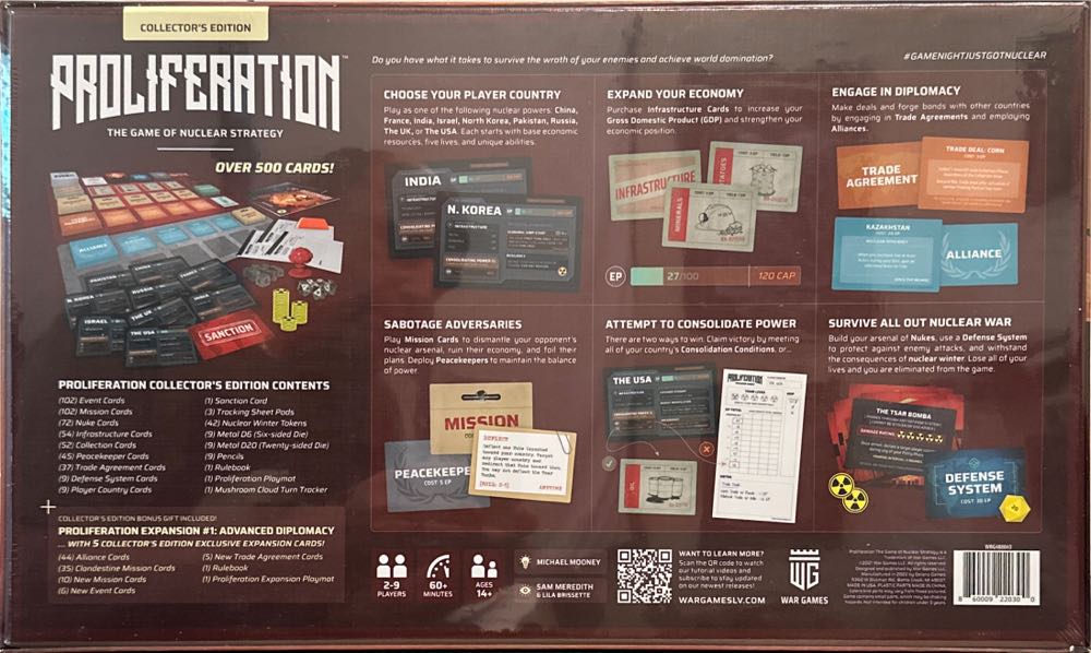 Proliferation: Collector’s Edition  (2-9) board game collectible [Barcode 860009220300] - Main Image 2