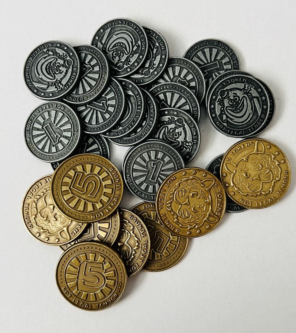 The Big Top: Upgraded Coins  board game collectible [Barcode 618149323319] - Main Image 3