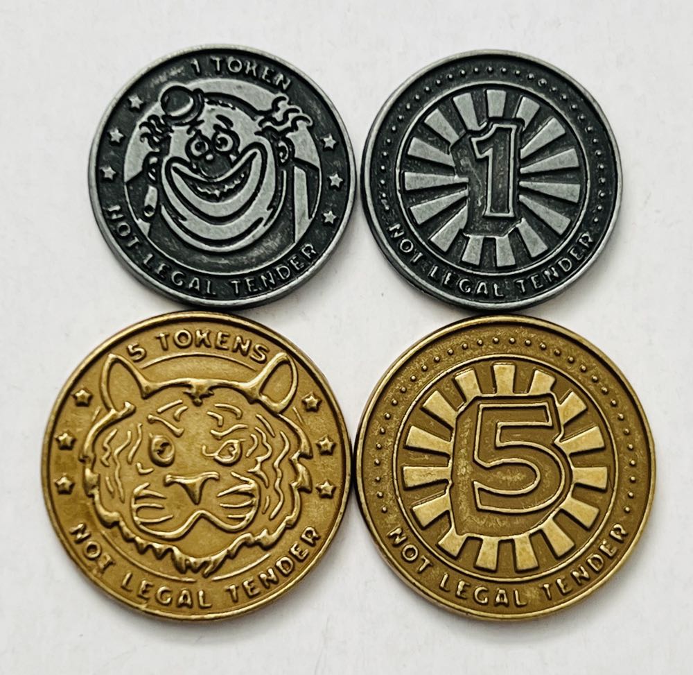 The Big Top: Upgraded Coins  board game collectible [Barcode 618149323319] - Main Image 4