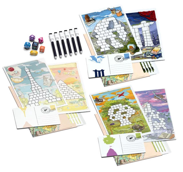Roll to the Top  (1-6) board game collectible [Barcode 618149323241] - Main Image 4