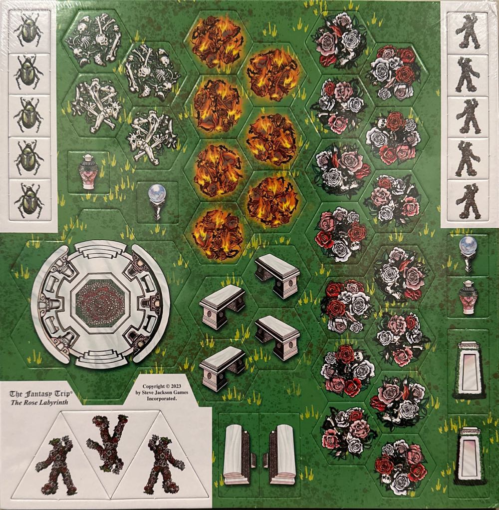 The Fantasy Trip: The Rose Labyrinth  board game collectible - Main Image 2