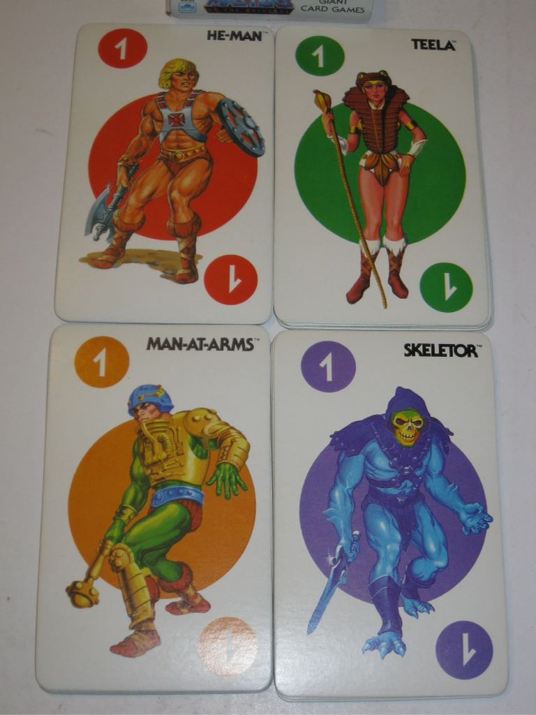 Masters Of The Universe War And Conquer Giant Card Games  (3-4) board game collectible [Barcode 033500964206] - Main Image 2