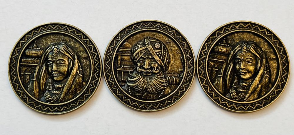 Jaipur: Metal Seals of Excellence  board game collectible - Main Image 2