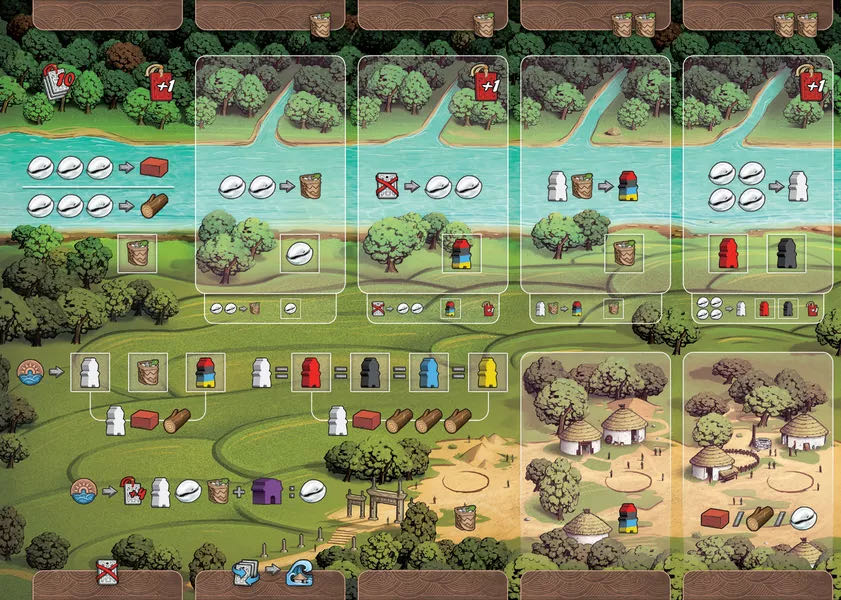 Legacy of Yu  (1) board game collectible [Barcode 754590775618] - Main Image 3