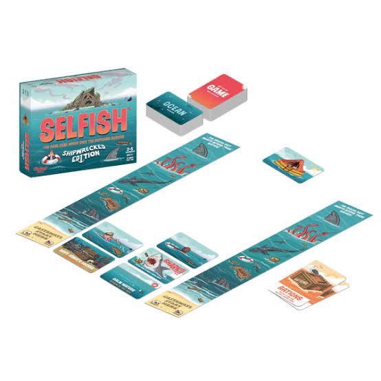 Selfish: Shipwrecked Edition  (2-5) board game collectible [Barcode 810073342514] - Main Image 2